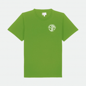 Sainte Marie Langon - Tee-shirt, vert CM1 brodé au logo