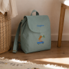  Mini sac à dos sauge - Lapin carriole bleue et verte