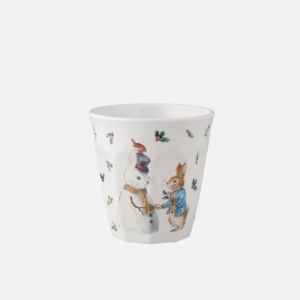 Gobelet Pierre Lapin - Bonhomme de neige
