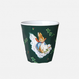 Gobelet Pierre Lapin - Luge de Noël