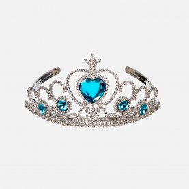 Couronne de princesse Elisa Bleue