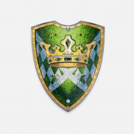 Bouclier Roi émeraude