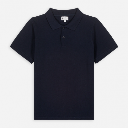 Polo manches courtes mixte marine