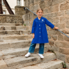 Modèle Primaire Fille, Dupanloup - Bleu Dupanloup