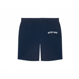 Short sérigraphié, marine - Notre Dame Miramas