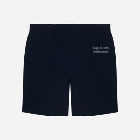 Short de sport mixte marine