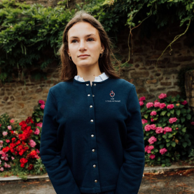 NOUVEAUTÉ 2026 : St Charles de Foucauld - Gilet Pression - Marine 