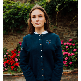 Institut St Dominique de Rouen - Gilet marine à pressions