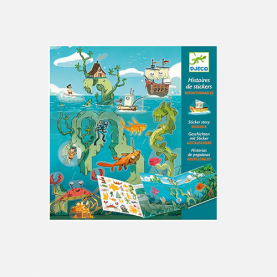 Stickers Les Aventures en Mer