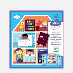 Stickers - La maison - jeu éducatif maternelle