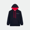 Saint Joseph du Parchamp - Sweat à capuche brodé - Marine/Rouge Bicolore