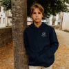 Mère Teresa - Sweat à capuche brodé  - Marine