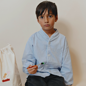 Tablier d'école jean clair Constant