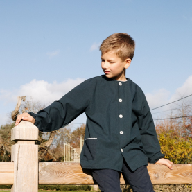 Tablier mixte pour l'école marine de la marque Le Tablier Bobine.