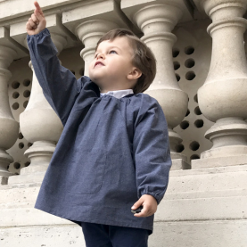 La Providence - Blouse TPS – Bleu Jean