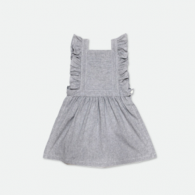 Notre Dame Les Oiseaux - Tablier école fille, Chasuble – Gris