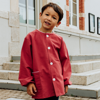 Modèle Fred, Maternelle – Grenat