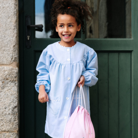 La Providence - Tablier Maternelle, col Rond – Ciel