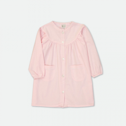 La Providence - Tablier Maternelle, col Rond – Rose