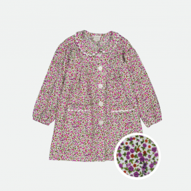 Tablier Justine fleuri de la marque Le Tablier Bobine.