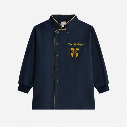 Sainte Croix - Tablier Mixte, Col Mao - Marine