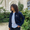 Assomption Bondy - Gilet teddy zippé - Marine