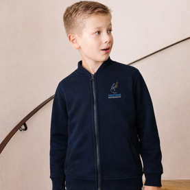 Gilet teddy zippé - Sainte Jeanne d'Arc Agnetz - Marine