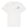 Notre Dame de Livry Gargan - Tee-shirt brodé – Blanc (disponible en 8A, 12A, 14A/XS )