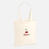  Tote bag brodé cerises 