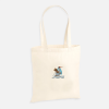 Tote bag brodé lapin bateau