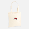 Tote bag brodé camion de pompier personnalisable