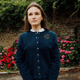 Saint Joseph Sambin - Gilet à pressions, marine