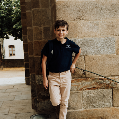 Notre-Dame Saint-Roch - Polo manches courtes - Marine