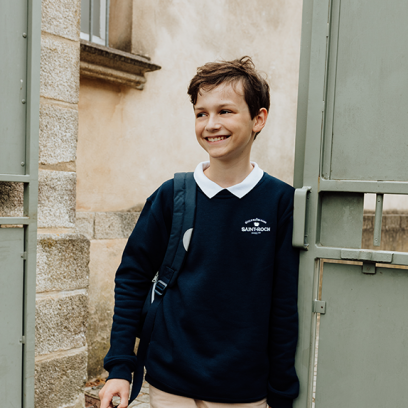 Notre-Dame Saint-Roch - Sweat col rond - Marine