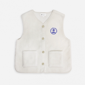 NOUVEAUTÉ 2026 : St Michel St Mandé - Veste Sherpa - Écrue