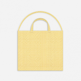 Sac maternelle - Vichy jaune