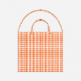 Sac maternelle - Vichy orange