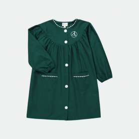 NOUVEAUTE 2024 - Jeanne d'arc Saint Maur des Fossés - Tablier fille, col rond– Vert