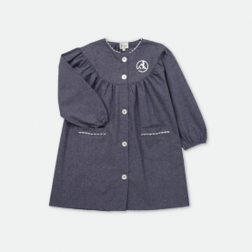 Jeanne d'arc Saint Maur des Fossés - Tablier fille, col rond – Jean